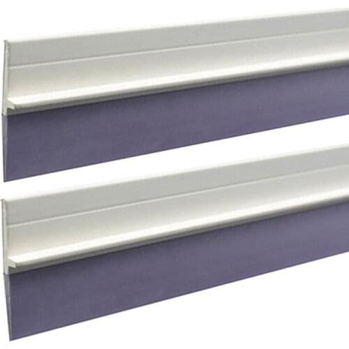 2 Pcs Door Bottom Sealing Strip Self-Adhesive Door Windproof, Dustproof And Soundproof Strip Waterproof Strip