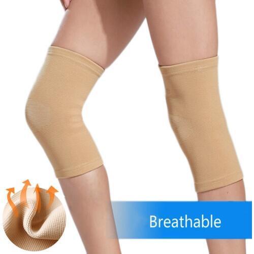 2pcs High Elasticity Knee Sleeve Protector Arthritis Injury Brace Support Gym Fitness Sport Compression Women Bandage Knee Pads