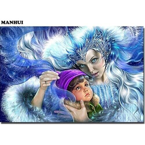 New Diy Diamond Painting Crystal Diamond Painting Cross Stitch Flower mother Needlework Diamond Embroidery Home Decorative MH054