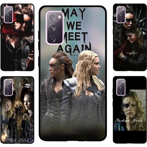 Heda Lexa The 100 TV Show For Samsung S20 FE S8 S9 S10 S10e S21 Case For Galaxy Note 20 Ultra Note 10 Plus Coque