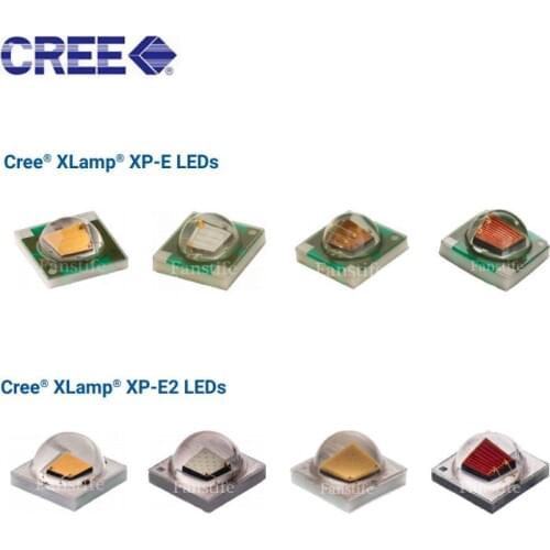 CREE XPE XPE2 Red Green Blue Yellow White RGBW 3W High Power Led with PCB