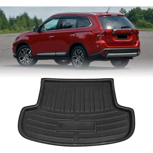 For Mitsubishi Outlander 2013 2014 2015 2016 2017 2018 2019 2020 Car Boot Cargo Liner Trunk Tray Floor Mat Carpet