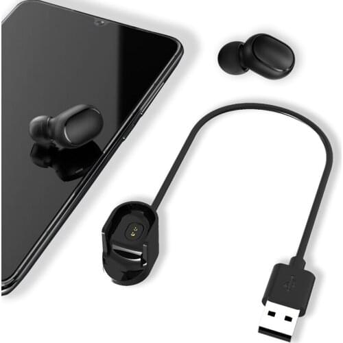 Dock Charger Adapter USB Fast Charging Cable Cord Wire for Xiaomi Redmi AirDots 2/S Wireless Bluetooth Airdots2 TWS Earphone