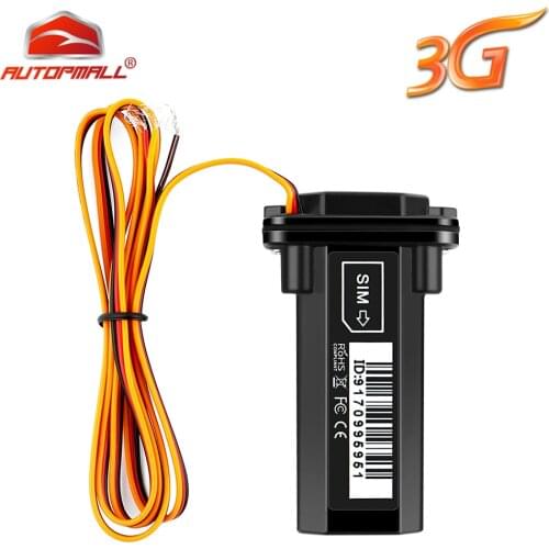 3G GPS Tracker Car Built-in 370mAh Battery Vehicle Motorcycle Tracker Mini GPS Waterproof Free APP Web Real-time Tracker Locator