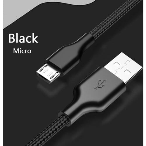 Micro USB Cable For Huawei fast Charging Microusb Charger Cord For Samsung S7 Xiaomi Redmi Note5 Pro4 Tablet Android Phone Micro