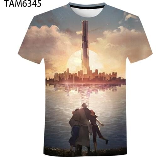 2021 (Gintama Anime) Classic Hot Sale Anime 3D Printed T-shirt Fashion Harajuku Cool unisex Casual Short-Sleeved Parent-Child sh