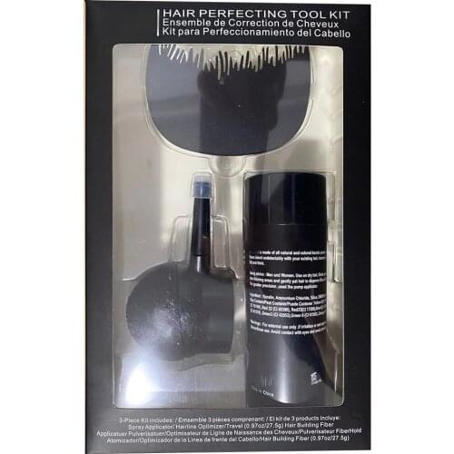 Box package Hair Fibers Keratin Fiber Topic Thickening Spray Hair Building Fibers Kit/Set
