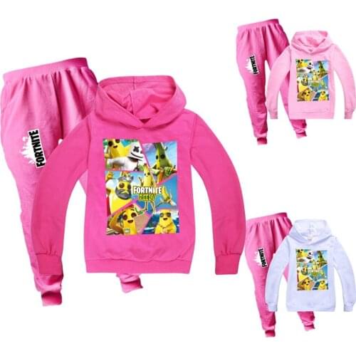 Fortnites Girls Boys Clothes Sets Fashion Kids Suit Set Casual Hot Sale Kids Costume Boy Clothing Set Kids Hoodie + Pants
