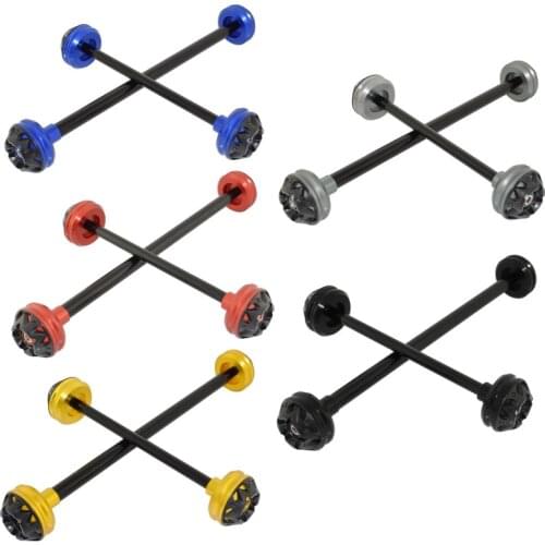 Motorbike For Suzuki GSXR 600 750 GSXR600 GSXR750 K6 K8 K11 2006-2021 Front & Rear Wheel Fork Axle Slider Cap Crash Protector