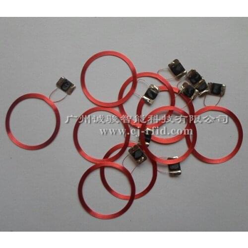 NEW 50PCS 13.56MHZ coil antenna tag bus card IC card access card 28MM