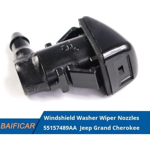 Baificar Brand New Genuine Windshield Washer Wiper Nozzles 55157489AA For Jeep Grand Cherokee
