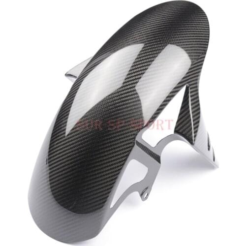 Front Hugger Tire Fender Mudguard Cover For Yamaha YZF R6 2017 2020 Full Carbon Fiber 100% Twill