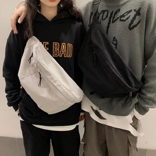 Large Capacity Storage Waist Bag Canvas Fanny Pack For Men And Women Big Blet Bag Multi-Functional Chest Bags Banana Waist Packs