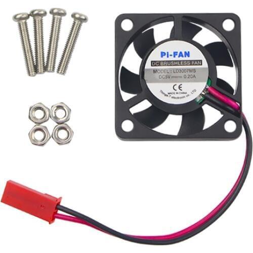 Raspberry PI 4 Model B Cooling Fan Pi Fan CPU Fan Active Cooling Fan for RPI 3 Also Compatible with Raspberry Pi 3 Model B plus