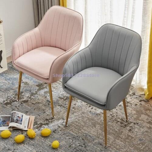 Nordic Chair Back Net Red Make-up Chair Desk Chair Dressing Chair Dining Chair Home Dining Chair Manicure Stool