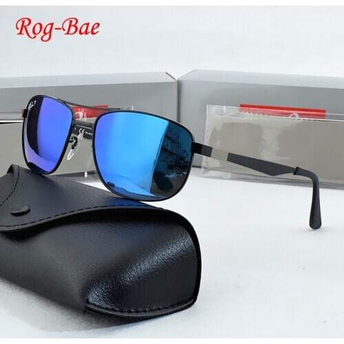 RogBae luxury brand polarized sunglasses women 2019 vintage mens sunglasses brand designer square sunglasses Driving driver 3528