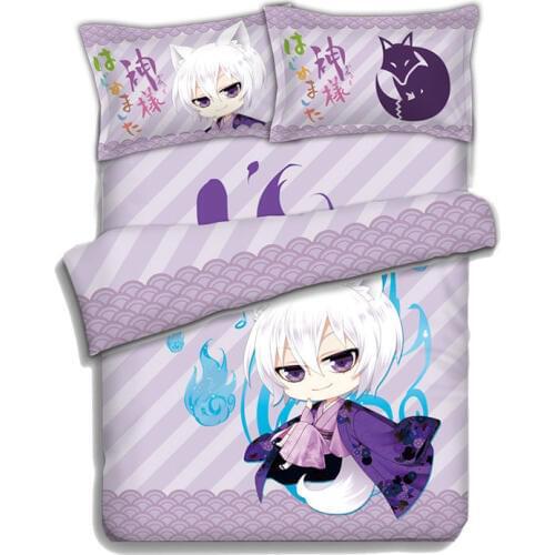 Hobby Express Tomoe - Kamisama Kiss Japanese Bed Blanket or Duvet Cover with Two Pillow Cases ADP-CP151214