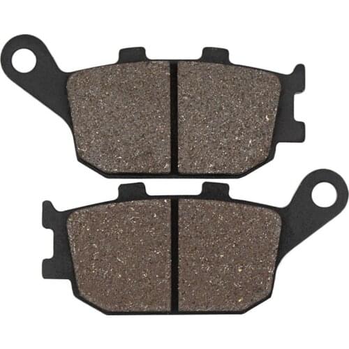 Cyleto Motorcycle Rear Brake Pads for HONDA CBF1000 CBF 1000 06-11 CBR1000RR CBR 1000RR Fireblade 2004 2005 KLZ1000 Versys 2012