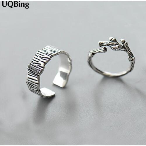 Retro Sterling Silver 925 Rings For Women Sterling Silver Ring Jewelry For Valentines Day Gift anillo de plata anello