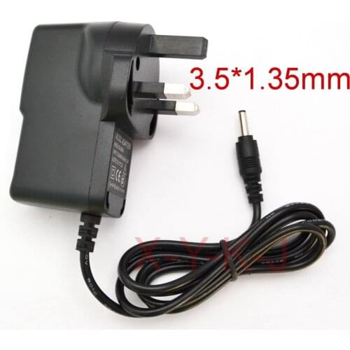 1PCS High quality 12V 1A AC 100V-240V Converter Switching power adapter DC 1000mA Supply UK Plug DC 3.5mm x 1.35mm