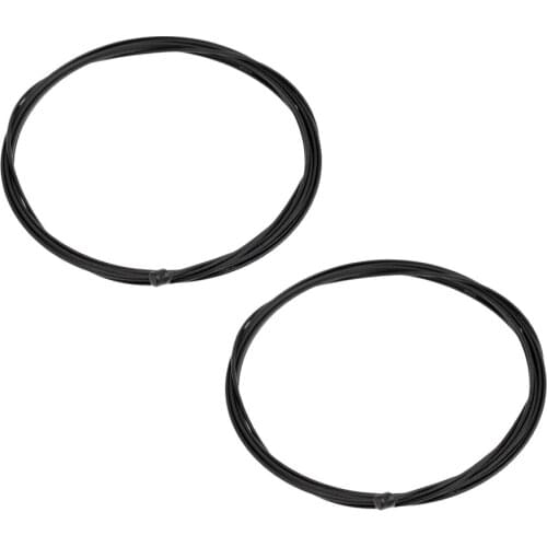 2 Pieces MTB Mountain Folding Bike Brake Inner Cable Coated Derailleur er Wire 6.89ft