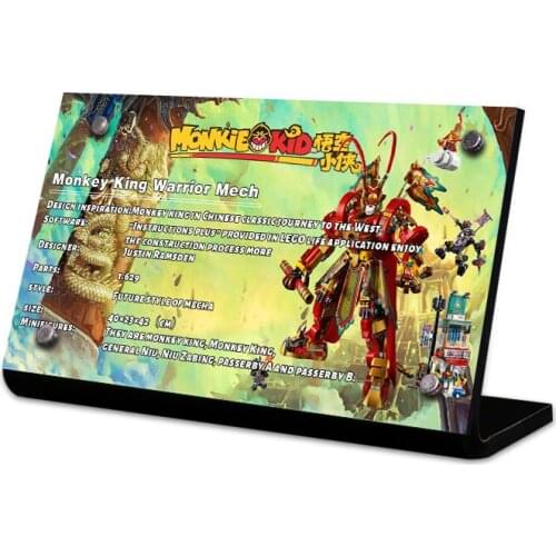 Acrylic display stand brand for 80012