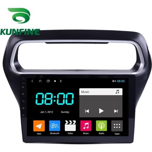 Android 10.0 1024*600 Octa Core Car DVD GPS Navigation Player Deckless Car Stereo for Ford Escort 2015-2018 Headunit Radio