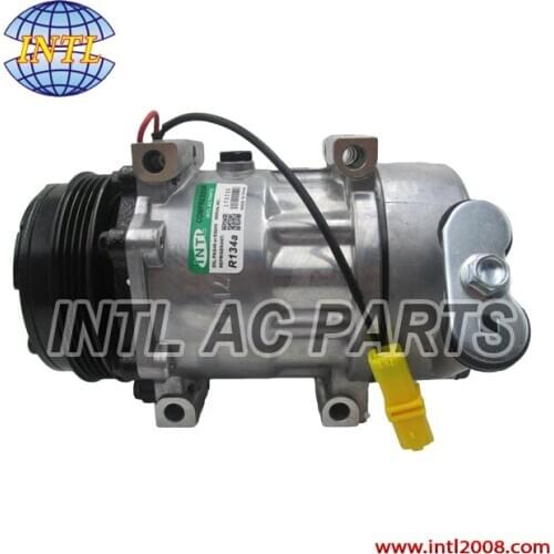 SANDEN SD7V16 AUTO AIR AC Compressor for Citroen Fiat iveco peugeot 71721759 6453SV 6453SV 1607139480 504384357 1822F 1834 1850