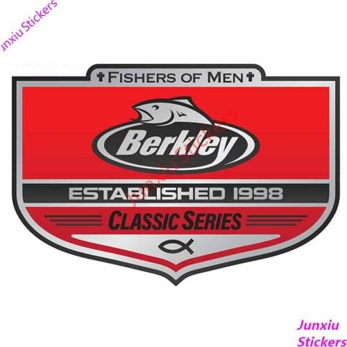 Berkley Graphics Car Stickers and Decals Vinyl Bumper Door Boat JDM Waterproof Decoration Vinyl Car Styling Accessories KK13*4cm
