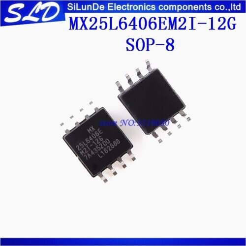 Free Shipping 20pcs/lot MX25L6406EM2I-12G SOP8 MX25L6406EM2I-12 MX25L6406EM2I 25L6406E new and original In Stock