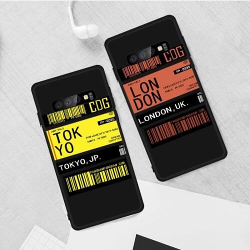 Black Soft Phone Case for Samsung S21 S20 A11 S10 S10E S9 S8 Plus Lite Note10 Note20 Ultra Cute TPU Protection Cover