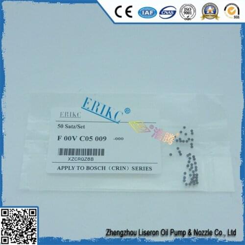 ERIKC Injector Repair Kits FVC05009 Ceramic Balls F ooV c05 009 1.50 mm for Common Rail Injector 0445110# Series