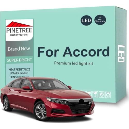 Led Interior Light Kit For Honda Accord Sedan 1994- 2016 2017 2018 2019 2020 Led Bulbs Canbus No Error (only for sedan model)