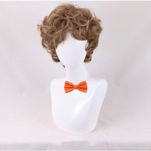 Rocketman Elton John Cosplay Wig Short Heat Resistant Synthetic Hair Halloween Cosplay Wig