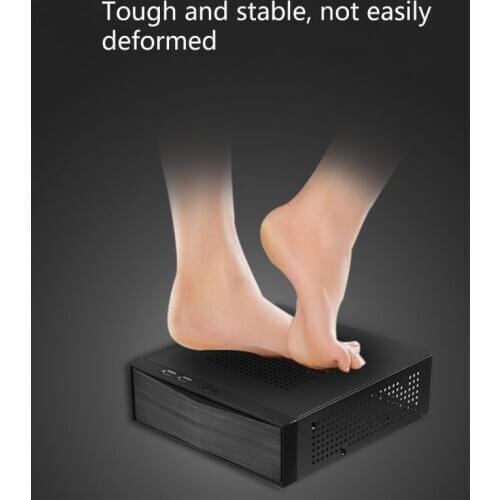 FH05 Host Mini ITX Office Home Computer Case USB2.0 Metal Desktop PC Chassis Y1AE