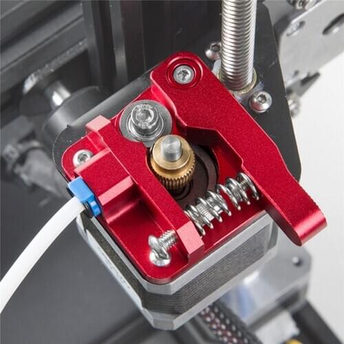 Red Metal Extruder Aluminum Alloy Block 1.75mm Filament for CREALITY Ender3 CR-10 3D Printer Parts Accessories
