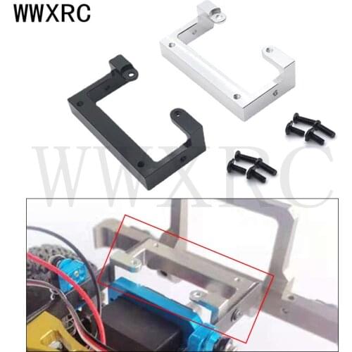 Metal Fixed Bumper Bracket Servo Seat for WPL C14 C24 MN D90 MN99s RC Crawler Car Upgrade Accessories