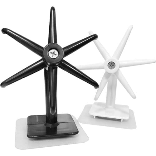 Elyn Punch Free Wall Mounted 360° Kitchen Hook Portable Waterproof Stickers Hanger For Kitchen Spoon Hanger