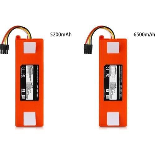 2021 New 5200/6500mAh Li-ion Lithium Battery Vacuum Cleaner Robot Dust Collector Replacement Parts Compatible with Roborock S5