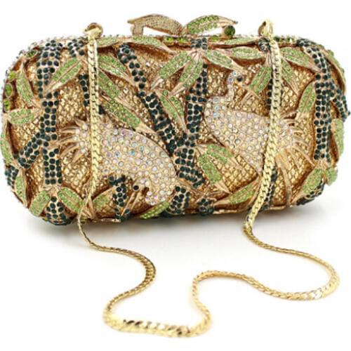 New Arrival business wallets Evening Bag Lady Crystal Clutch Party Purse Luxury Handbags Women Bags Designer for Christmas