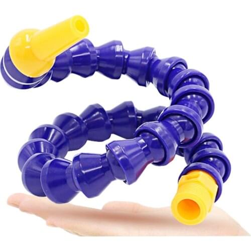 300mm 400mm 500mm 1/4" 3/8" 1/2" machine tool plastic flexible adjustable water and oil coolant tube round nozzle spark plug tub