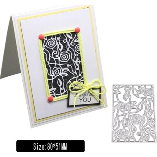 Cutting Dies for Scrapbooking,URYKE Carbon Steel Die Cuts Stencil Metal Mould Template for DIY Embossing Card Making New 2019