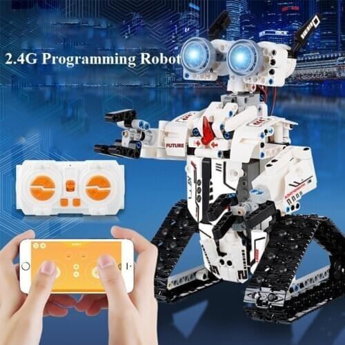 Remote Control Robot Building Blocks Crawler Programming RC Car Phone Control MOC Creator Bricks Set Toys for Children Gift