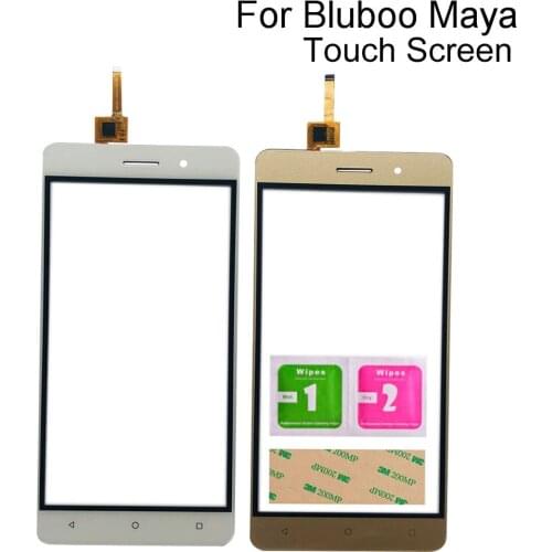 5.5'' Touch screen For Bluboo Maya Front Outer Glass Lens Sensor Touch Panel Digitizer Repair Tools 3M Glue Wipes