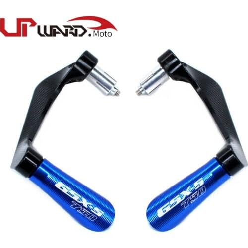 For GSX-S750 GSX S750 GSXS750 7/8" 22mm Universal Motorcycle CNC Handlebar Grips Guard Brake Clutch Levers Guard Protector