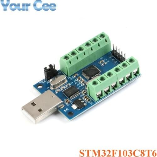 STM32F103C8T6 USB Interface 10 Channel 12Bit AD Sampling Data Acquisition STM32 UART Communication ADC Module