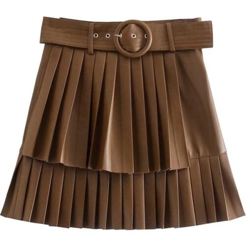 Vee Top Women's Pleated Skirts