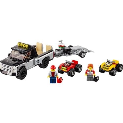 10649 City Series ATV Racing Team 60148 Childrens Building Block Toy Gifts