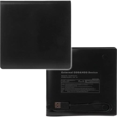 12.7MM USB 3.0 SATA Optical Drive Case Kit External Mobile Enclosure DVD/CD-ROM Case for Notebook Laptop without Drive