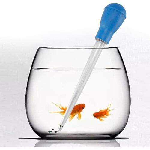 2pcs Aquarium Cleaning Useful Equipment Tool Fish Tank Pipette Dropper